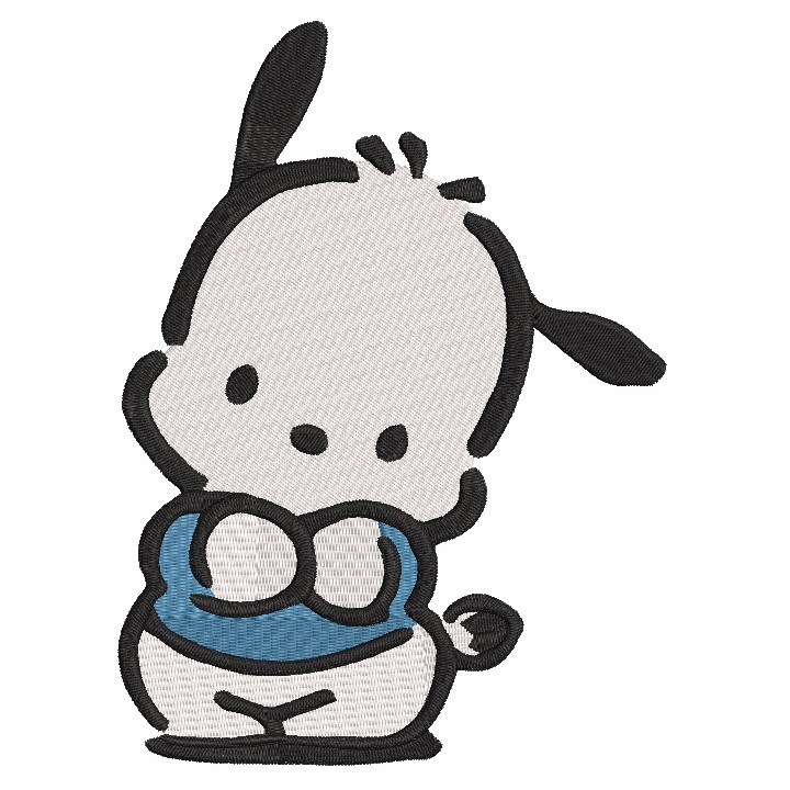 Pochacco embroidery design - Embroidery Design