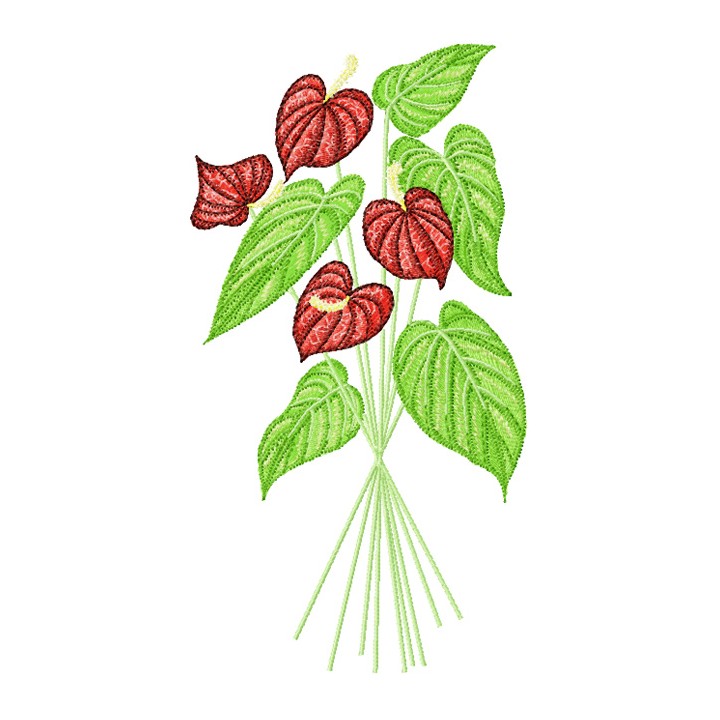 Australian Flowers embroidery design - Embroidery Design