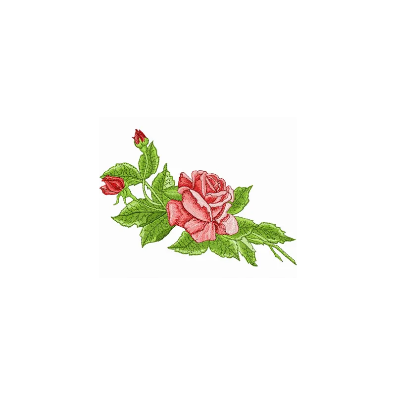 Mega Rose embroidery design showcasing intricate floral patterns for creative stitching on various fabrics.