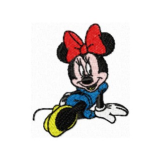Minnie Mouse 8 embroidery design - Embroidery Design
