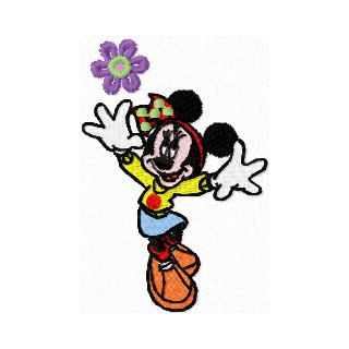 Minnie Mouse 4 embroidery design - Embroidery Design