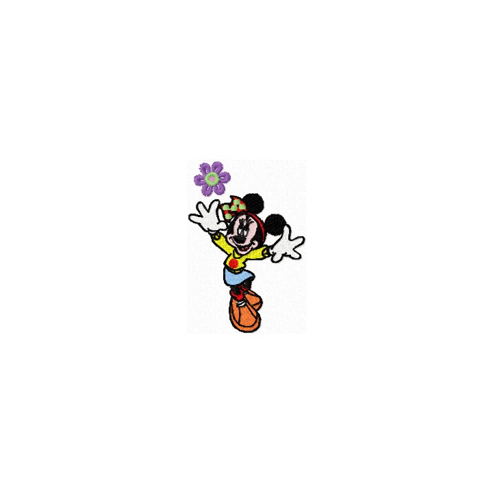 Minnie Mouse 4 embroidery design - Embroidery Design