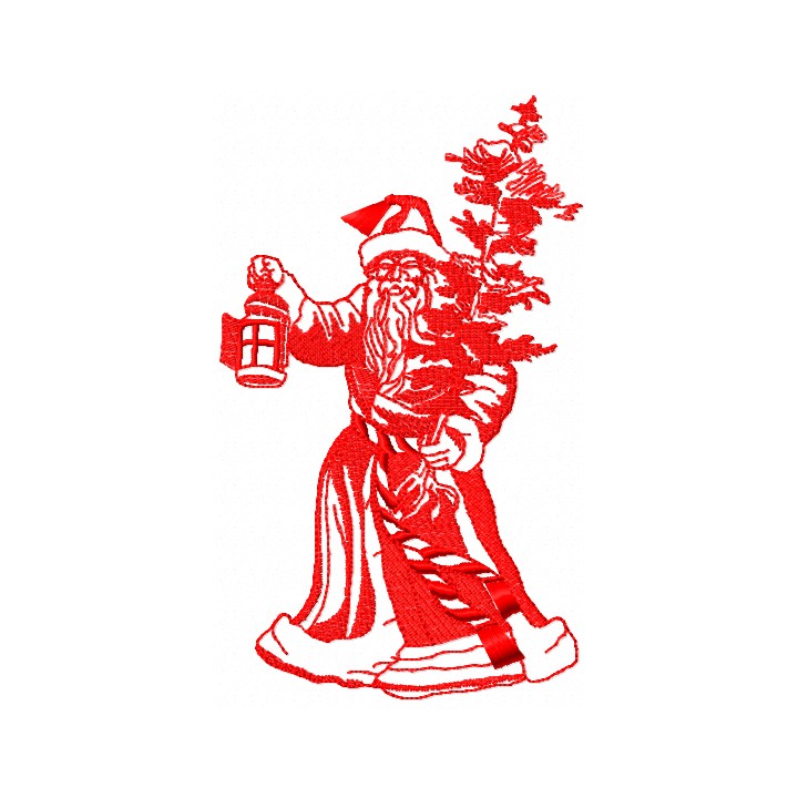 Santa Claus embroidery design - Embroidery Design