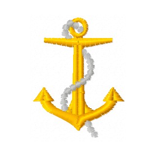Anchor embroidery design - Embroidery Design
