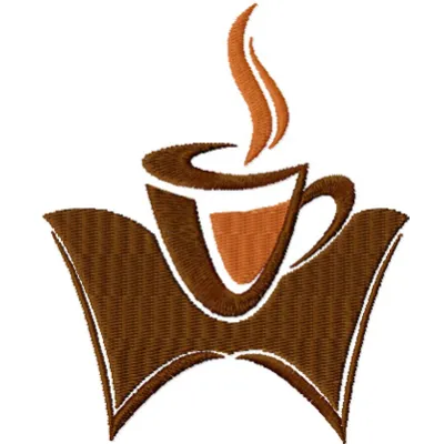 Preview of Coffee Cup embroidery design featuring a charming coffee cup motif, perfect for kitchen-themed projects.