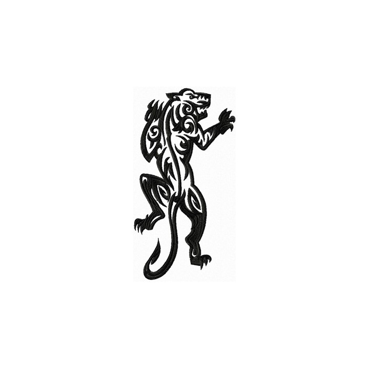 Tribal Tiger 1 embroidery design - Embroidery Design