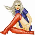 Sexy Girl embroidery design - Embroidery Design
