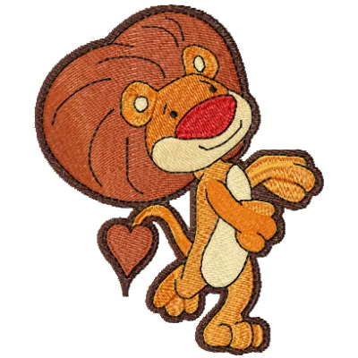 Goliath Lion Stitching Pattern for Bold Crafters