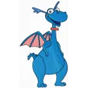 Stuffy Dragon Stitching Pattern for Kids' Projects