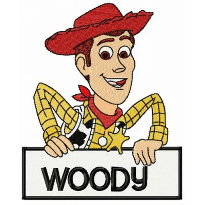 Woody Pride Stitching Pattern - Toy Story Design