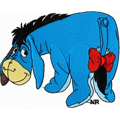 Eeyore Stitching Pattern for Disney Fans