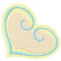 Heart  embroidery design - Embroidery Design