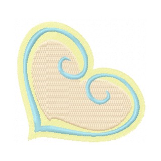 Heart  embroidery design - Embroidery Design