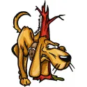 Funny Dog 1 Embroidery Design - Playful Canine Pattern