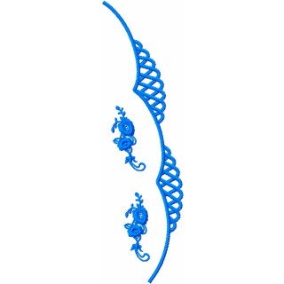 Embroidered Collar 99 embroidery design - Embroidery Design