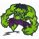 Hulk Superhero Stitching Pattern for Comic Book Fans