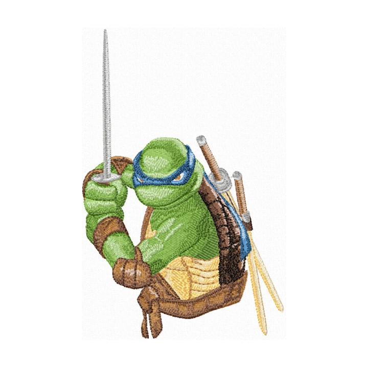 Leonardo  embroidery design - Embroidery Design