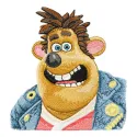 Sid the Rat Stitching Pattern | Flushed Away Character