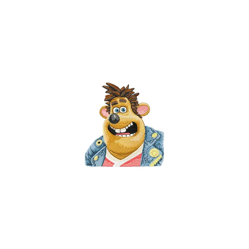 Sid the Rat Stitching Pattern | Flushed Away Character