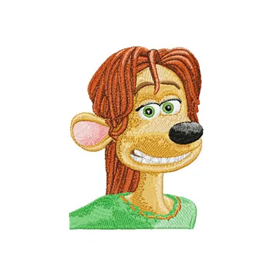 Rita Rat Stitching Pattern - Flushed Away Character