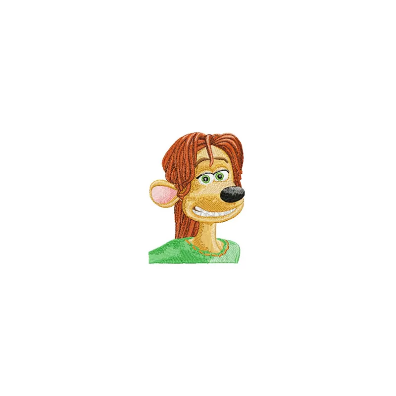 Rita Rat Stitching Pattern - Flushed Away Character