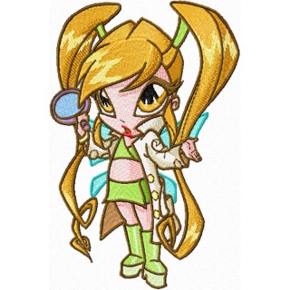 Pixie 1 embroidery design - Embroidery Design