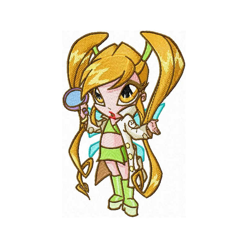 Pixie Character Stitching Pattern for Girls