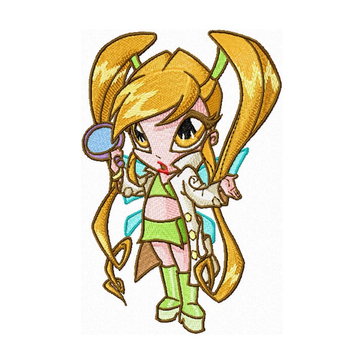 Pixie 1 embroidery design - Embroidery Design