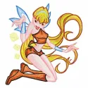 Stella Fairy Stitching Pattern | Winx Club Design