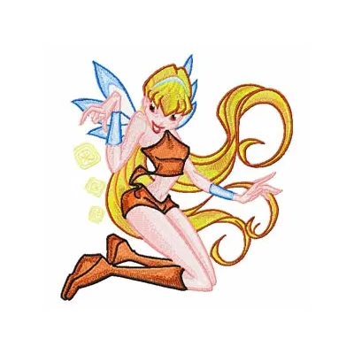Stella Fairy Stitching Pattern | Winx Club Design