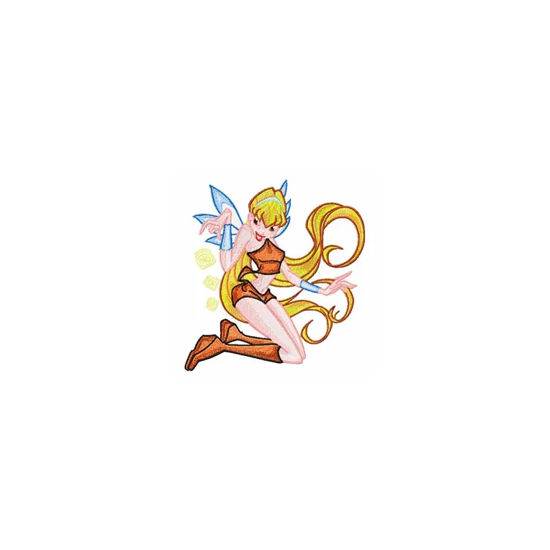 Stella Fairy Stitching Pattern | Winx Club Design