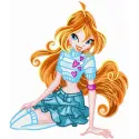 Bloom Fairy Stitching Pattern | Dragon Flame Design