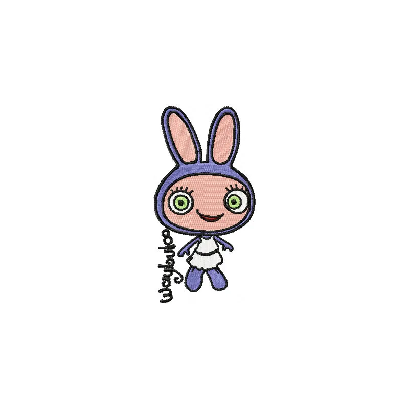 Waybuloo Lau Lau Baby Embroidery - Digital Download