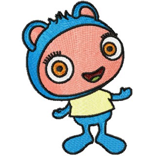 Waybuloo Nok Tok  embroidery design - Embroidery Design