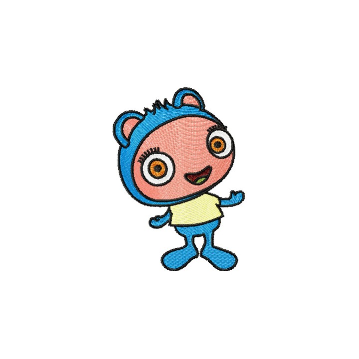 Waybuloo Nok Tok  embroidery design - Embroidery Design