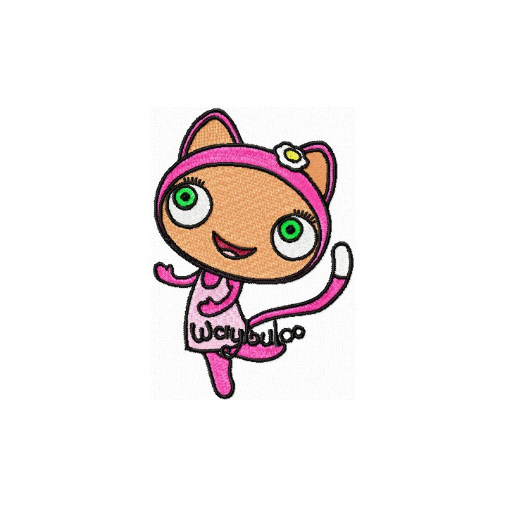 Waybuloo De Li  embroidery design - Embroidery Design