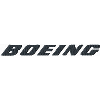 BOEING logo embroidery design - Embroidery Design