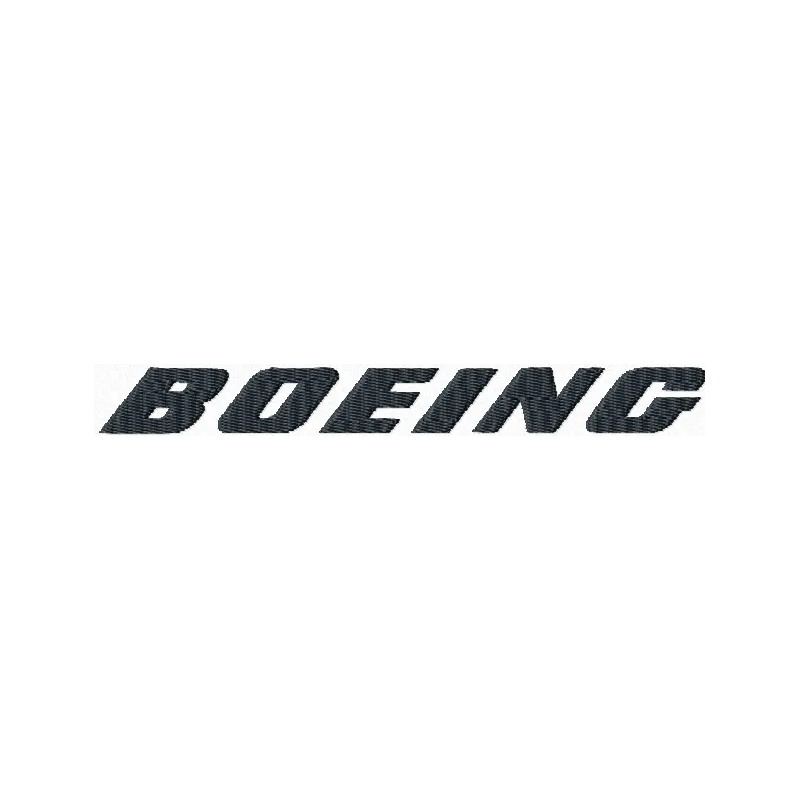 BOEING Aviation Logo Embroidery Design | Aircraft Brand
