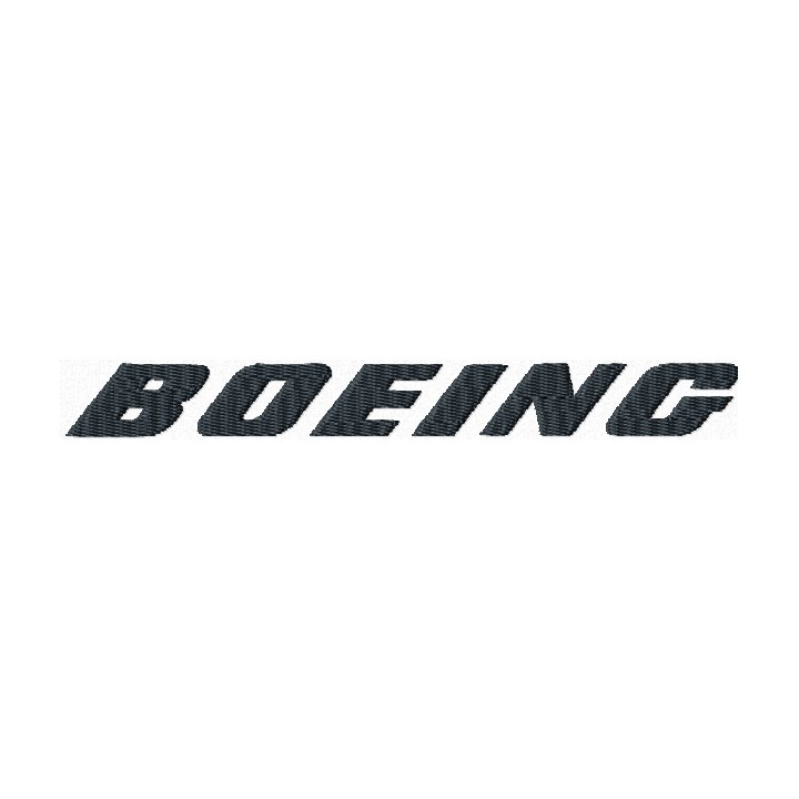BOEING logo embroidery design - Embroidery Design