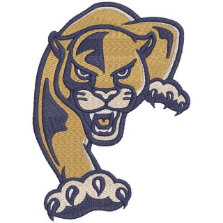 FIU Panthers Secondary Logo embroidery design - Embroidery Design