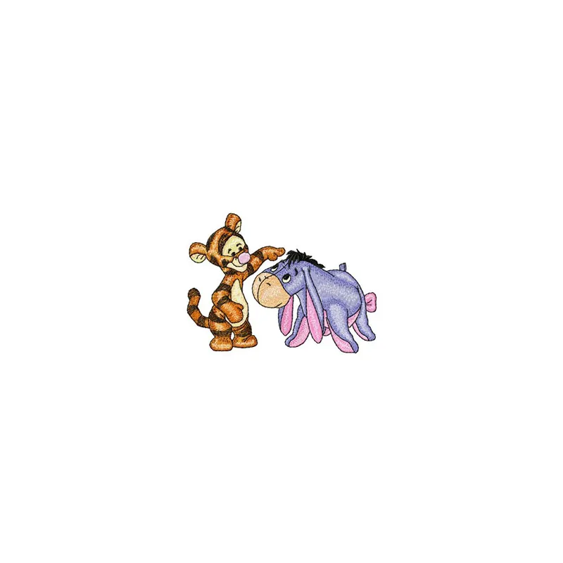 Baby Tigger & Eeyore Embroidery - Nursery Friends Design