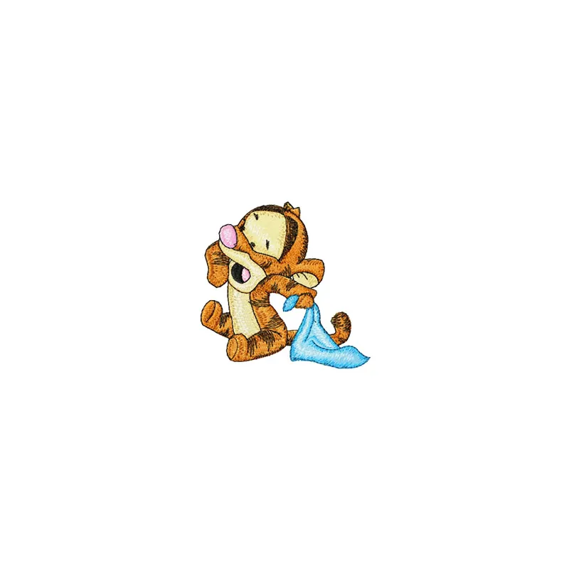 Baby Tigger Embroidery Design - Nursery Friend Pattern