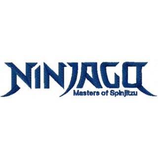 LEGO Ninjago Logo embroidery design - Embroidery Design