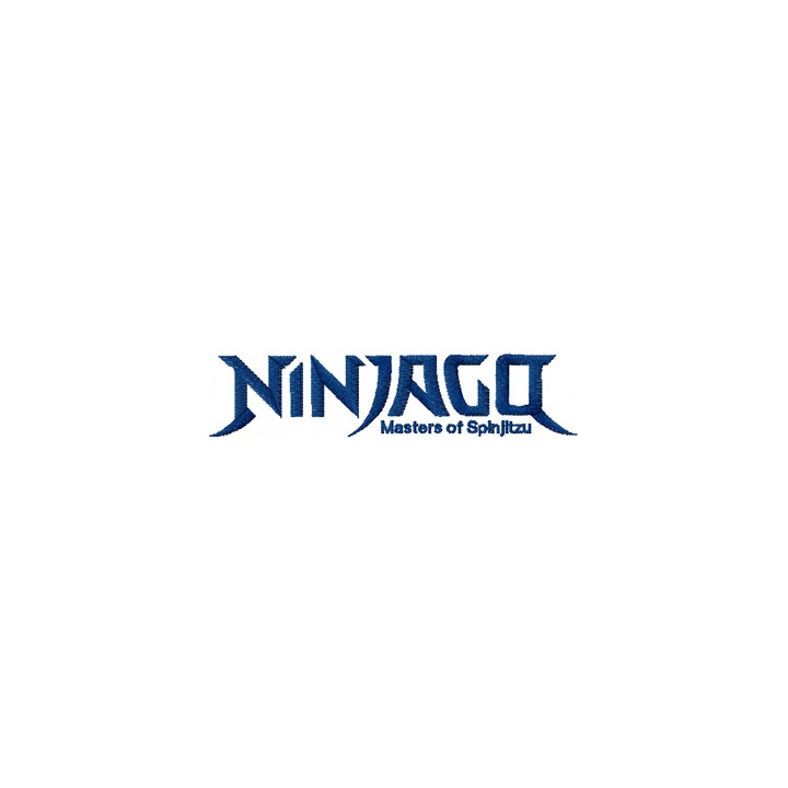 LEGO Ninjago Logo embroidery design - Embroidery Design