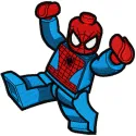 Spiderman Lego Stitching Pattern for Creative Builders