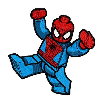 Spiderman Lego Stitching Pattern for Creative Builders