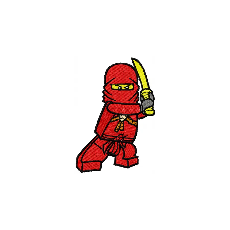 Kai Ninjago Stitching Pattern for Creative Crafters