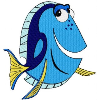 Dory 15 embroidery design - Embroidery Design