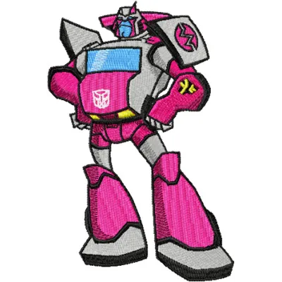 Transformers - Ratchet  embroidery design - Embroidery Design