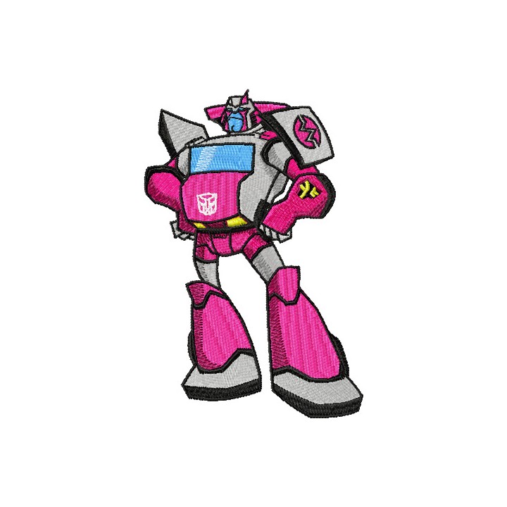 Transformers - Ratchet  embroidery design - Embroidery Design